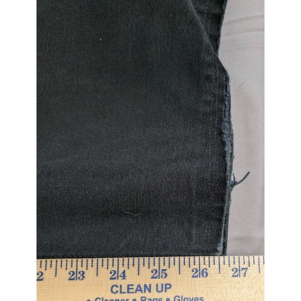 Carhartt USA Made Dungaree Work Pants Black 36x30 Cropped 26.5 Inseam Distressed - Picture 8 of 10